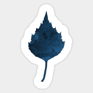 Birch leaf Sticker